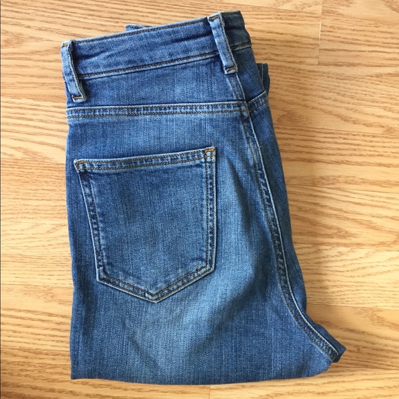 ASOS High Rise Denim Pants - Picture 2 of 3